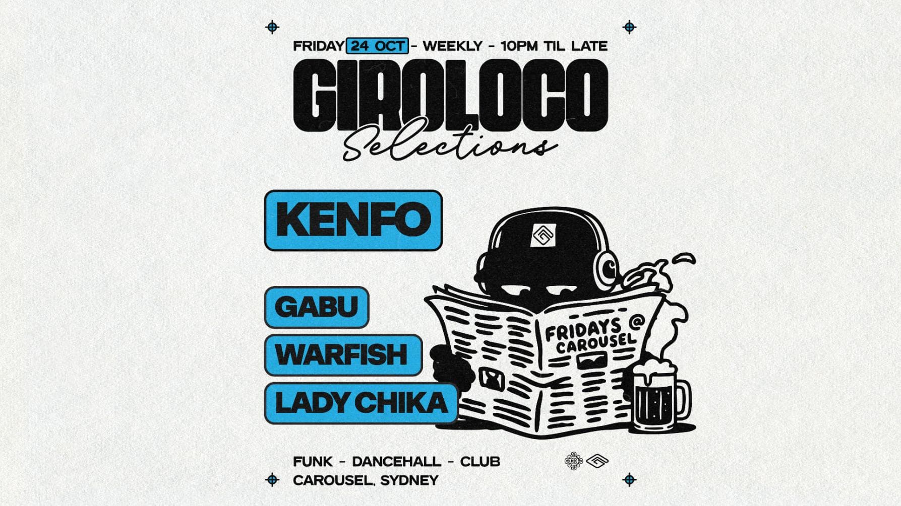 \\ GIROLOCO SELECTIONS | KENFO | FRIDAY OCT 24 //