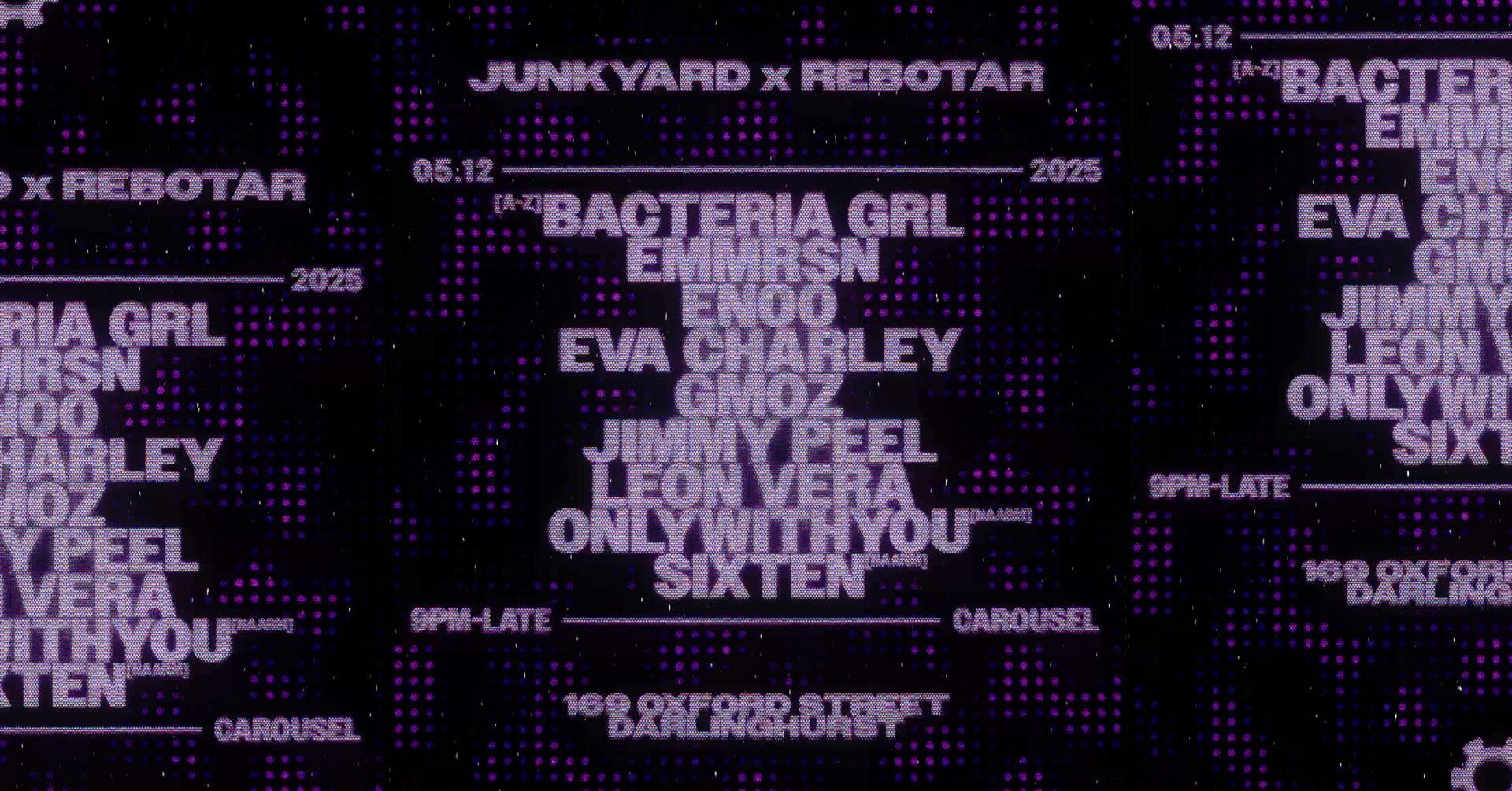 JUNKYARD PRESENTS: OnlyWithYou (NAARM), Sixten (NAARM) + More