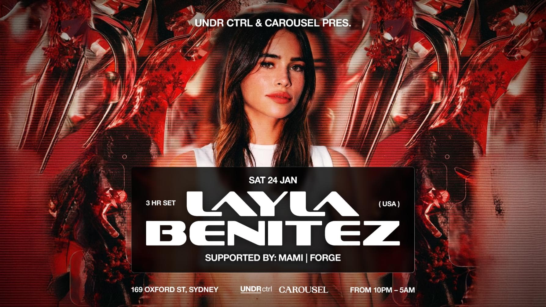 \\ UNDR Ctrl & Carousel Pres. Layla Benitez (3-Hr Set) //