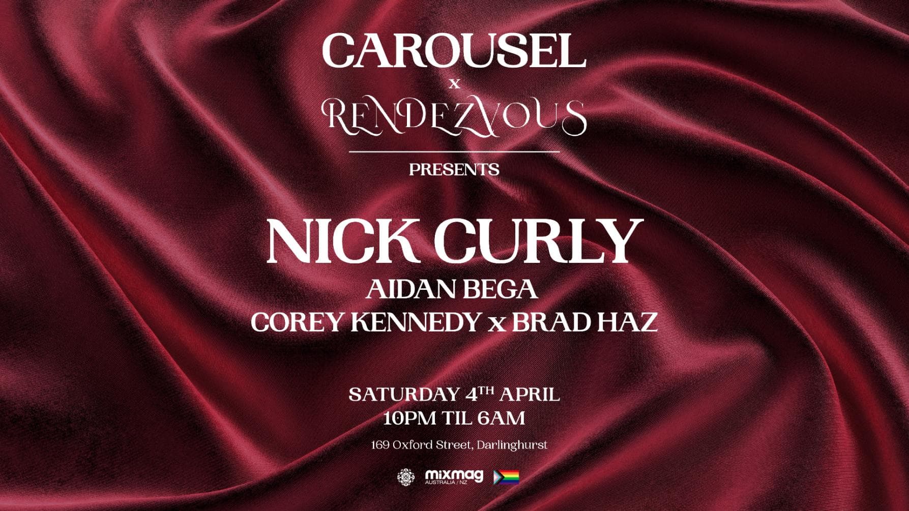 Carousel & Rendezvous Pres. Nick Curly